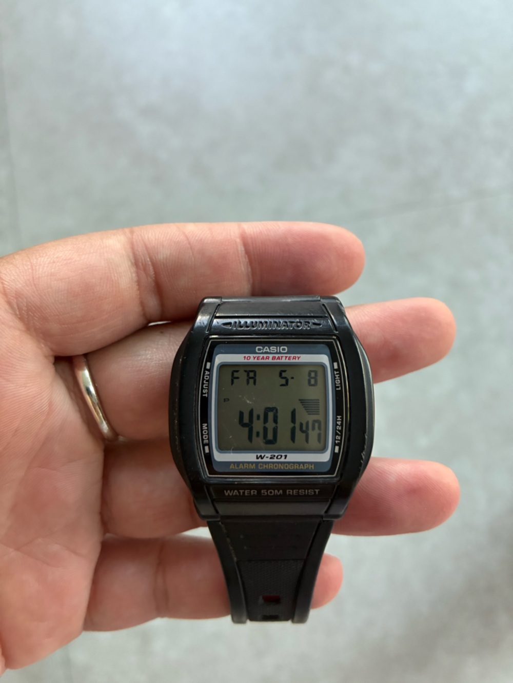 Casio Black Digital Illuminator Sports Watch